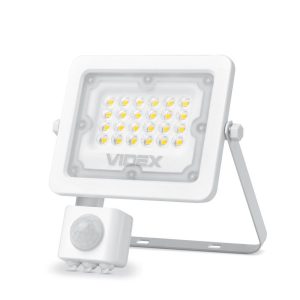 Naświetlacz LUCA z czujnikiem biały LED 10W 900lm 5000K IP65 Videx 897649 Naświetlacz LUCA z czujnikiem biały LED 10W 900lm 5000K IP65 Videx 897649