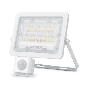 Naświetlacz LUCA z czujnikiem biały LED 30W 2700lm 5000K IP65 Videx 897694 Naświetlacz LUCA z czujnikiem biały LED 30W 2700lm 5000K IP65 Videx 897694
