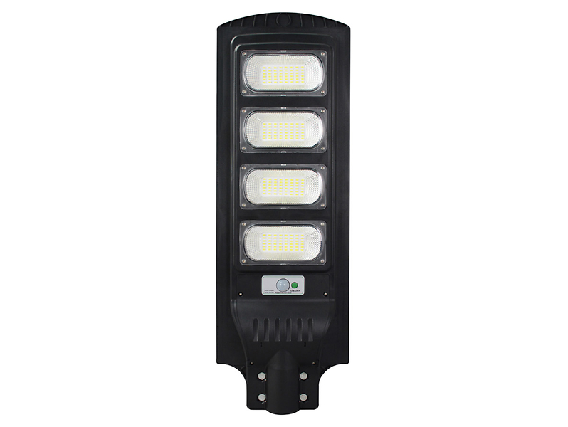 Naświetlacz solarny Street-12 LED z zimną barwą światła czarny 664725