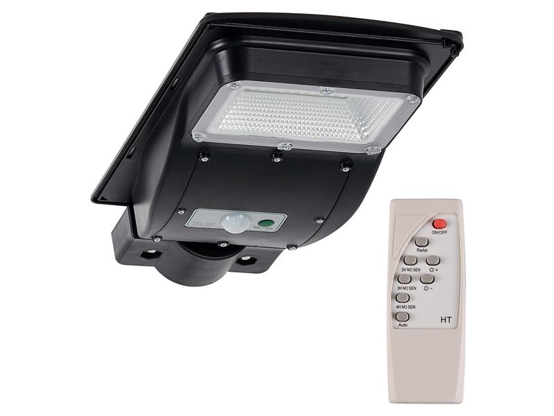 Naświetlacz solarny Street-3 LED z zimną barwą światła czarny 664722