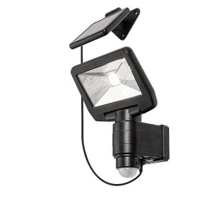 Naświetlacz solarny z czujnikiem ruchu LED 5W Dojran czarny 77021 Rabalux 962485 Naświetlacz solarny z czujnikiem ruchu LED 5W Dojran czarny 77021 Rabalux 962485