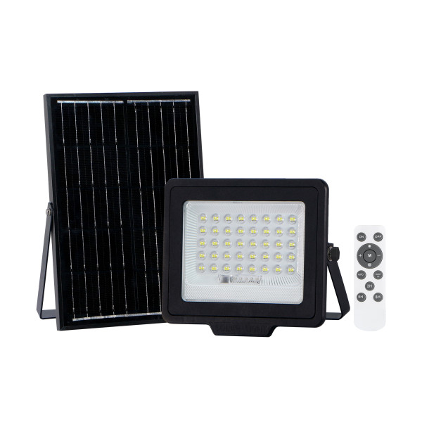 Naświetlacz zewnętrzny Norla czarna LED 100W 4000K 884lm Italux 1020173