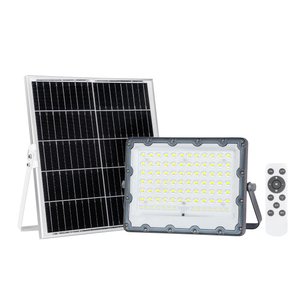 Naświetlacz zewnętrzny Tiara szara LED 200W 4000K 1878lm Italux 1020141