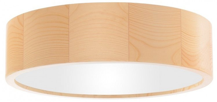 Naturalna lampa nasufitowa 5907623600264 IP54 drewno sosna 200109