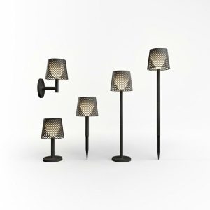 NEW GARDEN lampa ogrodowa GRETA SOLAR NEGRO 5in1 czarna 220003 NEW GARDEN lampa ogrodowa GRETA SOLAR NEGRO 5in1 czarna 220003