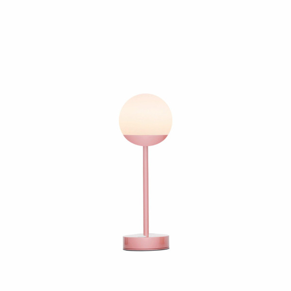 NEW GARDEN lampa stołowa NORAI SLIM 35 BATTERY rose gold 228631