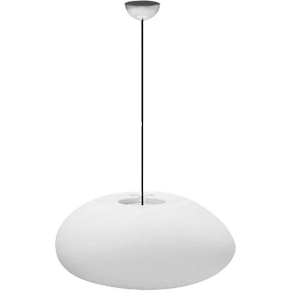 NEW GARDEN lampa wisząca PETRA 60 HANG biała 235912