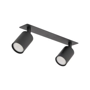 Nex black 2xgu10 lampa sufitowa podtynkowa 483692 Nex black 2xgu10 lampa sufitowa podtynkowa 483692