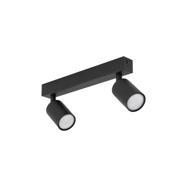 Nex black 2xgu10 lampa sufitowa 483714