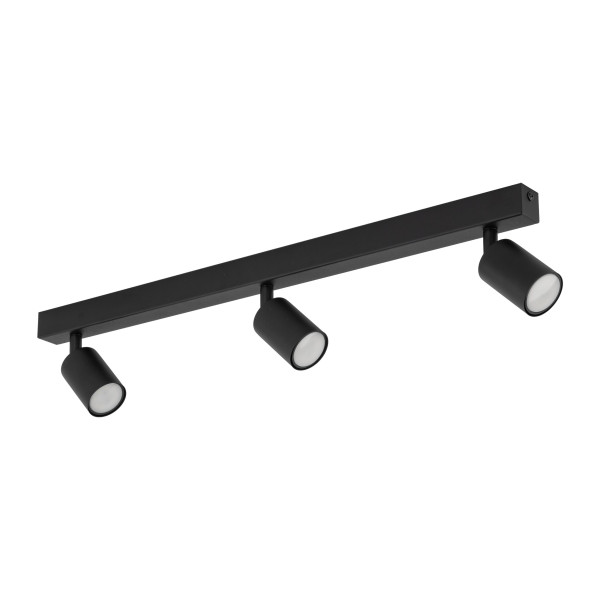 Nex black 3xgu10 lampa sufitowa 483709