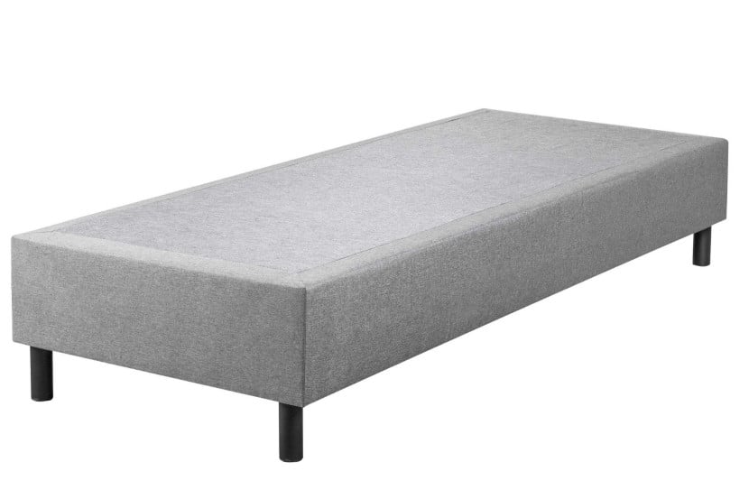 Niskie łóżko BOX 20 hotelowe 100x200 Szare 197890