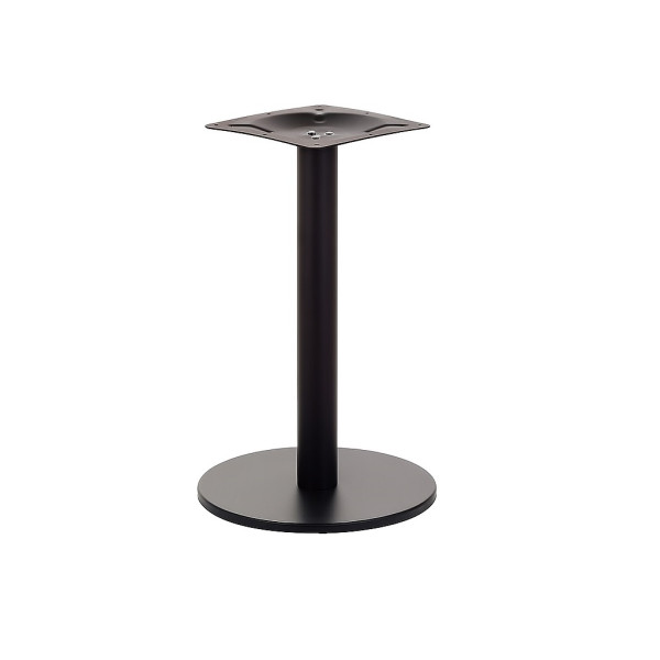 Noga do stolika okrągła 40 cm okrągła Czarna Metal 1019815