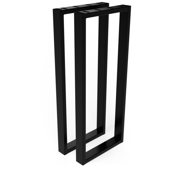 Nogi Do Stołu 30×72 cm Typ „Prostokąt” Loftowe LIGHT 2 szt. NG020 628706