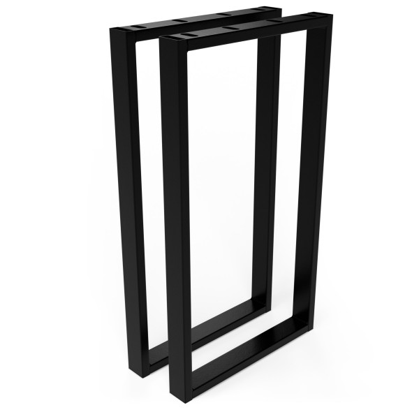 Nogi Do Stołu 40×72 cm Typ „Prostokąt” Loftowe LIGHT 2 szt. NG019 628701