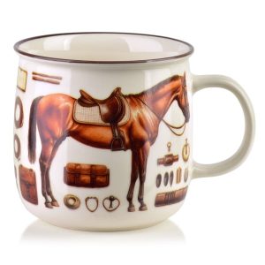 NORMAN Kubek 450ml 9.6x13x9.3cm koń, jeździectwo 1068425 NORMAN Kubek 450ml 9.6x13x9.3cm koń, jeździectwo 1068425