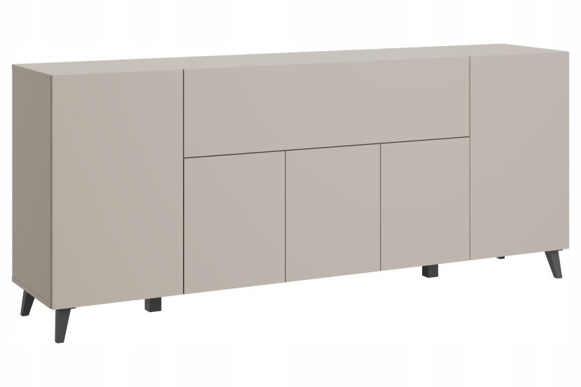Nowoczesna komoda 180cm do salonu na nóżkach kaszmirowy beż minimalistyczna 903332