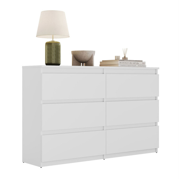 Nowoczesna komoda HANA M6, biały 120cm 841517