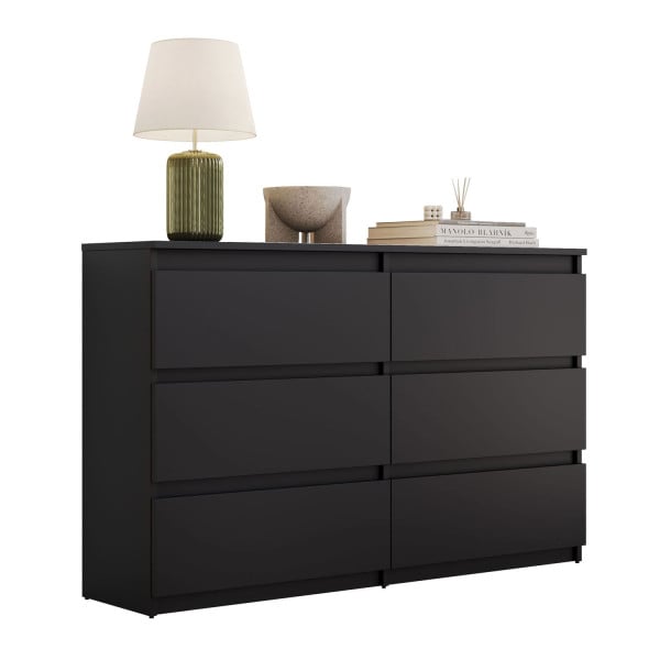 Nowoczesna komoda HANA M6, czarny 120cm 841527
