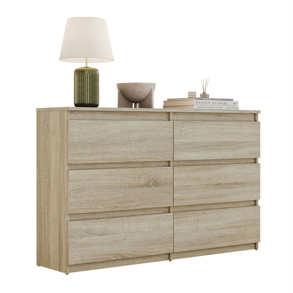 Nowoczesna komoda HANA M6, dąb sonoma 120cm 841523