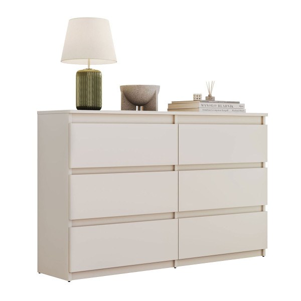 Nowoczesna komoda HANA M6, kaszmir 120cm 841524