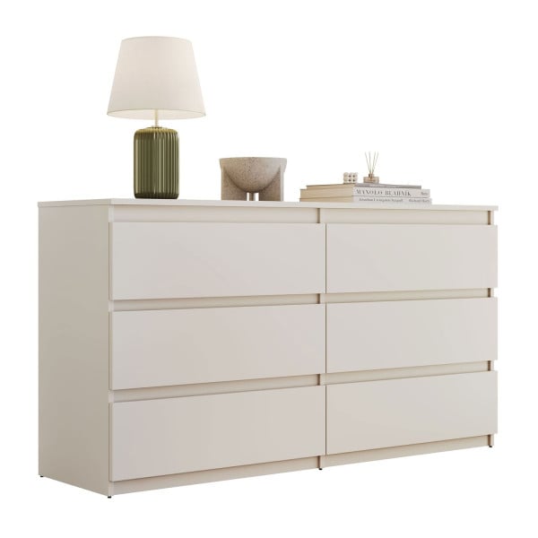 Nowoczesna komoda HANA M6, kaszmir 140cm 841532