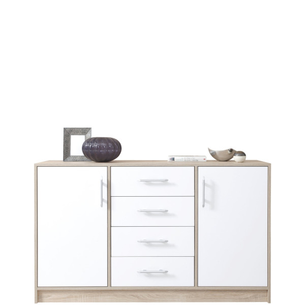 Nowoczesna komoda z szufladami 140 cm SEVAS 748214