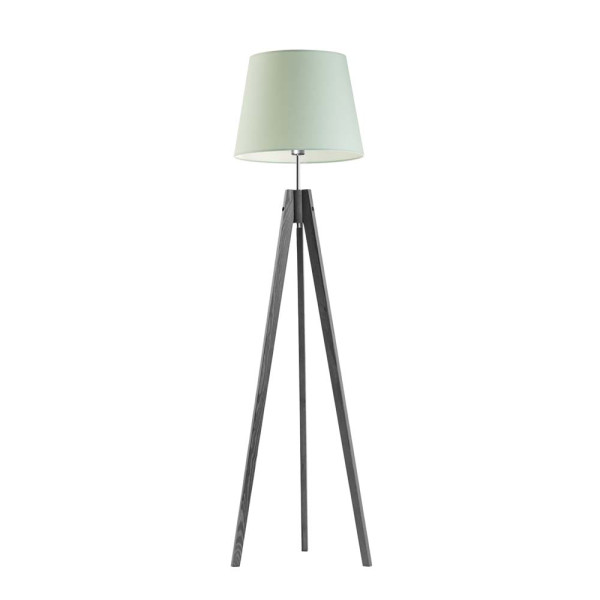 Nowoczesna lampa podłogowa ARUBA na trójnogu Popielaty/ Miętowy 922368