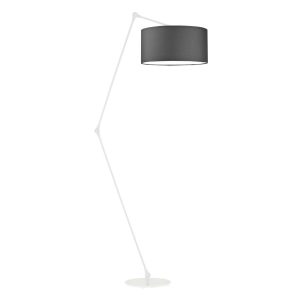 Nowoczesna lampa podłogowa BARI Biały – Grafitowy 872520 Nowoczesna lampa podłogowa BARI Biały – Grafitowy 872520