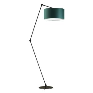 Nowoczesna lampa podłogowa BARI Czarny – Zieleń Butelkowa 872511 Nowoczesna lampa podłogowa BARI Czarny – Zieleń Butelkowa 872511