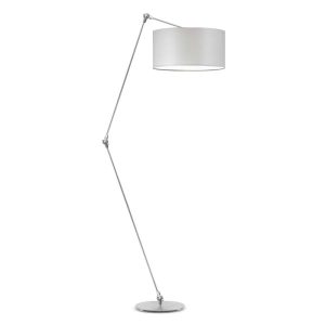 Nowoczesna lampa podłogowa BARI Srebrny – Jasny Szary 872554 Nowoczesna lampa podłogowa BARI Srebrny – Jasny Szary 872554