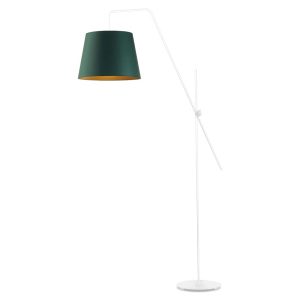 Nowoczesna lampa podłogowa VIGO GOLD na wysięgniku do salonu 964596 Nowoczesna lampa podłogowa VIGO GOLD na wysięgniku do salonu 964596