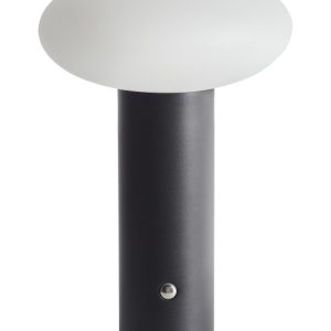 Nowoczesna lampa stołowa LED metalowa czarna 509530 Nowoczesna lampa stołowa LED metalowa czarna 509530