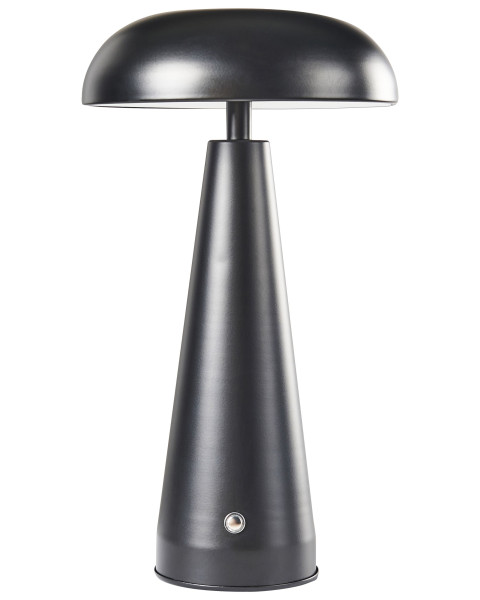 Nowoczesna lampa stołowa metalowa czarna 509529