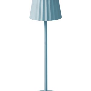 Nowoczesna lampa stołowa metalowa jasnoniebieska 339719 Nowoczesna lampa stołowa metalowa jasnoniebieska 339719