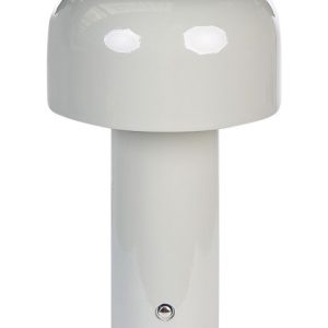 Nowoczesna lampa stołowa metalowa szara 385084 Nowoczesna lampa stołowa metalowa szara 385084