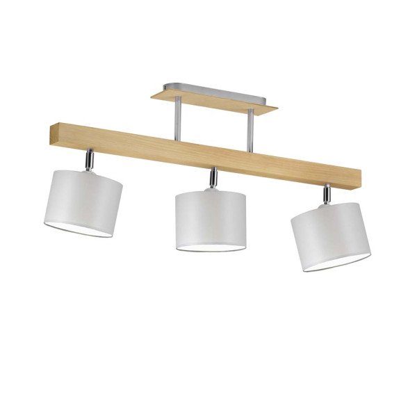 Nowoczesna lampa sufitowa HOLLYWOOD Dąb - Jasny Szary 962283