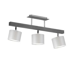 Nowoczesna lampa sufitowa HOLLYWOOD Popielaty – Jasny Szary 962308