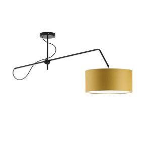 Nowoczesna Lampa wisząca RIO Czarny – Musztardowy 857967 Nowoczesna Lampa wisząca RIO Czarny – Musztardowy 857967