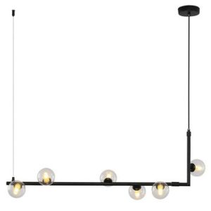 Nowoczesna LAMPA WISZĄCA SIMPLY czarny mat 90cm 217496 Nowoczesna LAMPA WISZĄCA SIMPLY czarny mat 90cm 217496