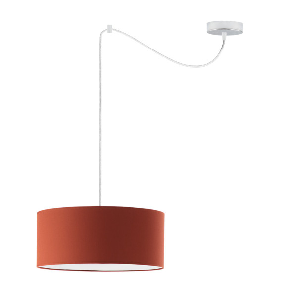 Nowoczesna lampa wisząca WAIKIKI W1 Chrom - Rdzawy 879422