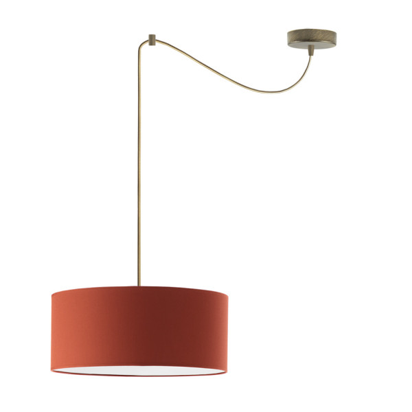 Nowoczesna lampa wisząca WAIKIKI W1 Stare Złoto - Rdzawy 879438