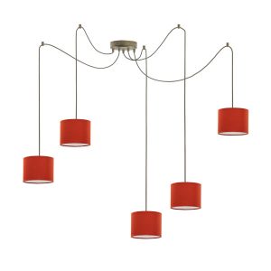 Nowoczesna lampa wisząca WAIKIKI W5 Stare Złoto – Rdzawy 883605 Nowoczesna lampa wisząca WAIKIKI W5 Stare Złoto – Rdzawy 883605