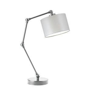 Nowoczesna lampka biurkowa ASMARA Srebrny – Jasny Szary 872312 Nowoczesna lampka biurkowa ASMARA Srebrny – Jasny Szary 872312