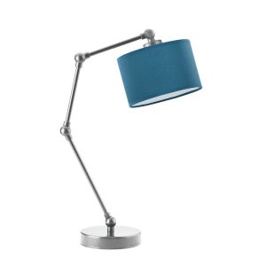 Nowoczesna lampka biurkowa ASMARA Srebrny – Morski 872299 Nowoczesna lampka biurkowa ASMARA Srebrny – Morski 872299