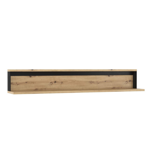 Nowoczesna półka wisząca QUANT elegancka do salonu dąb artisan 718194