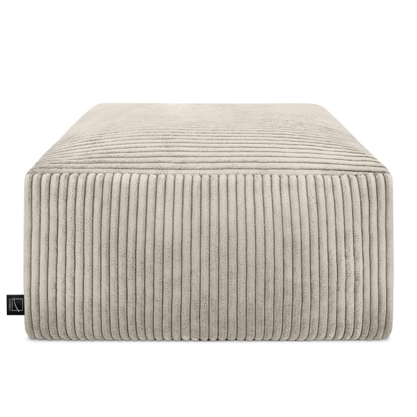 Nowoczesna Pufa CHILL SPOT 45 cm Puf Siedzisko Podnóżek - Beż 939913
