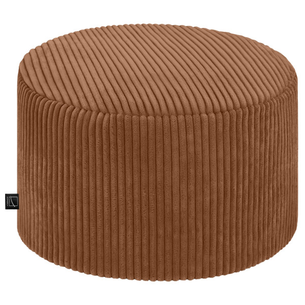 Nowoczesna Pufa CHILL SPOT 45 cm Puf Siedzisko Podnóżek - Miedź 939919