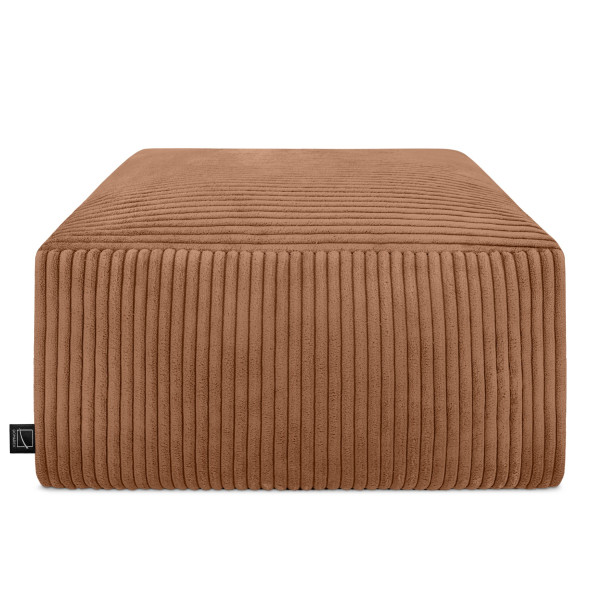 Nowoczesna Pufa CHILL SPOT 45 cm Puf Siedzisko Podnóżek - Miedź 939909