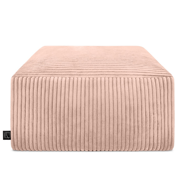 Nowoczesna Pufa CHILL SPOT 45 cm Puf Siedzisko Podnóżek - Róż 939917