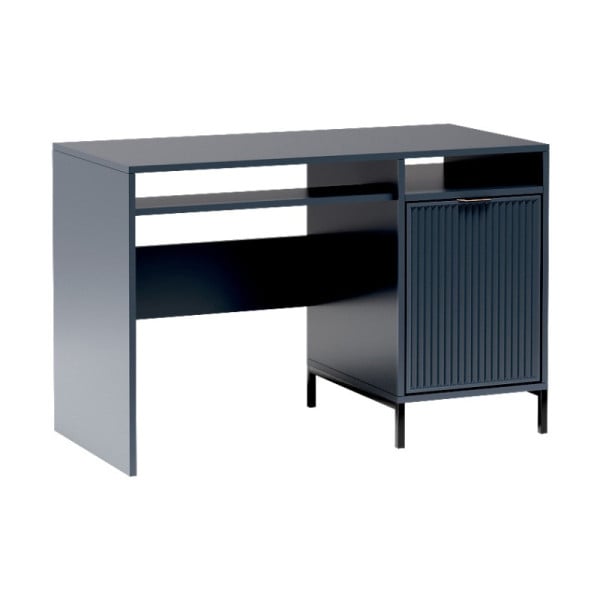 Nowoczesne biurko linna z ryflowanym frontem 750268
